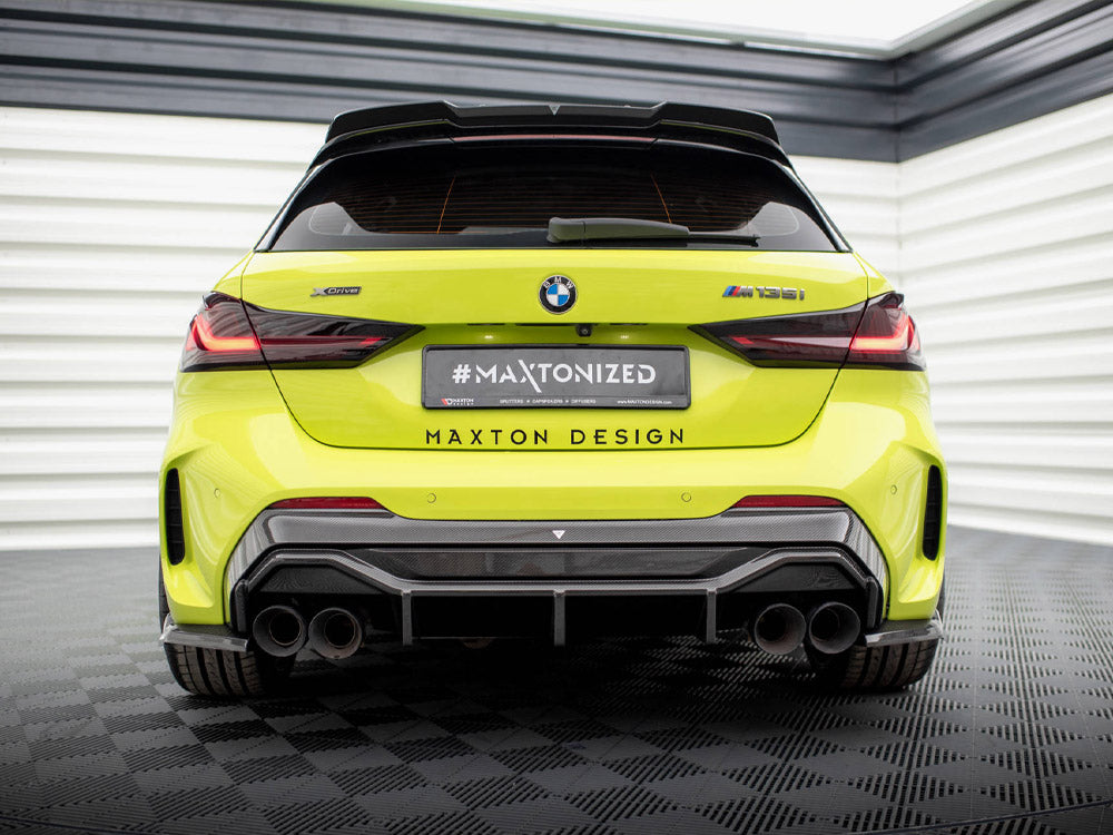 Carbon Fiber Rear Diffuser V.1 + Milltek Sport Exhaust BMW 1 F40 M-Pack / M135i