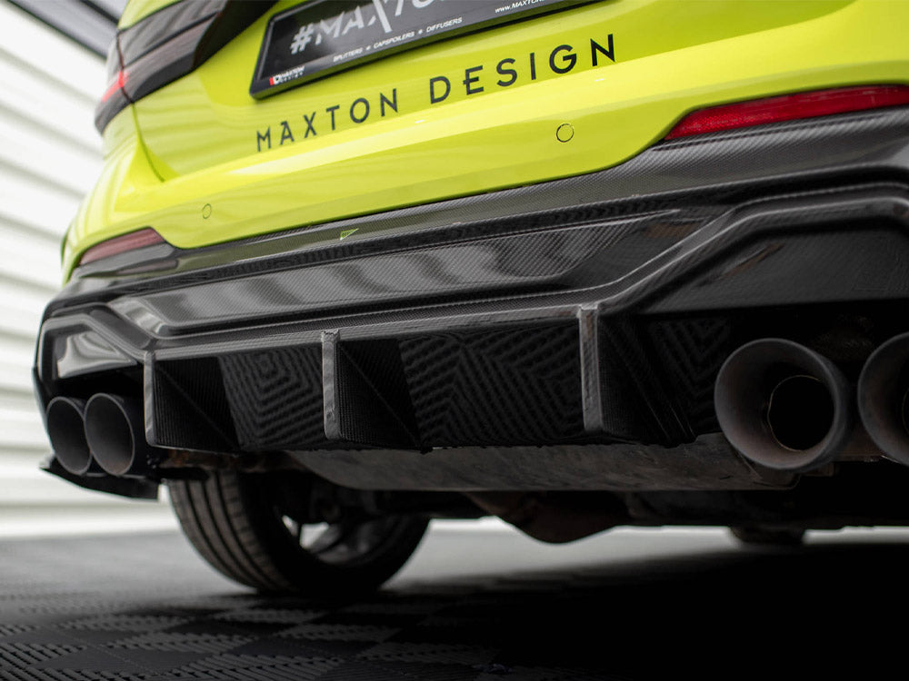 Carbon Fiber Rear Diffuser V.1 + Milltek Sport Exhaust BMW 1 F40 M-Pack / M135i