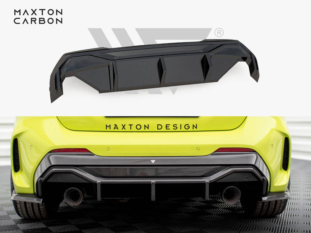 Carbon Fiber Rear Diffuser V.2 BMW 1 F40 M-Pack / M135i