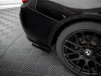 Street PRO Rear Diffuser + Flaps BMW 4 Gran Coupe F36 - Black-Red + Gloss Flaps