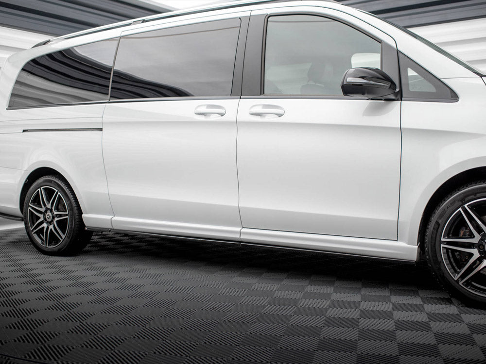 Side Skirt Diffusers V.1 Mercedes V-Class Extra Long AMG-Line W447