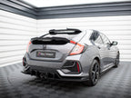 Street PRO Rear Side Splitters V.1 Honda Civic Sport Mk10 Facelift