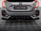 Street PRO Rear Side Splitters V.1 Honda Civic Sport Mk10 Facelift