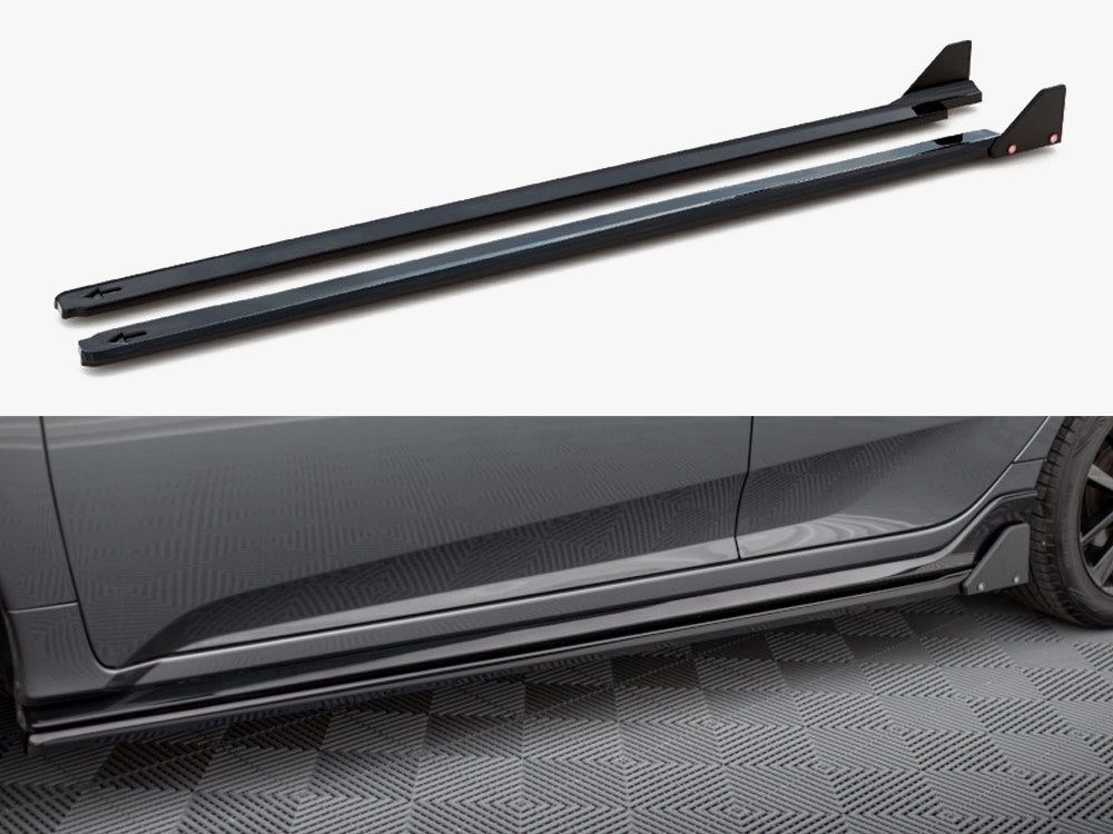 Side Skirts Diffusers + Flaps Honda Civic Sport Mk 10
