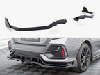Rear Splitter V.1 (Vertical Bars) + Flaps Honda Civic Sport Mk10 Facelift