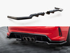 Central Rear Splitter (Vertical Bars) V.1 Honda Civic Type-R Mk 11
