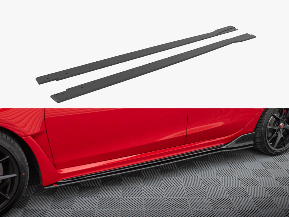 Street PRO Side Skirts Diffusers Honda Civic Type-R Mk 11