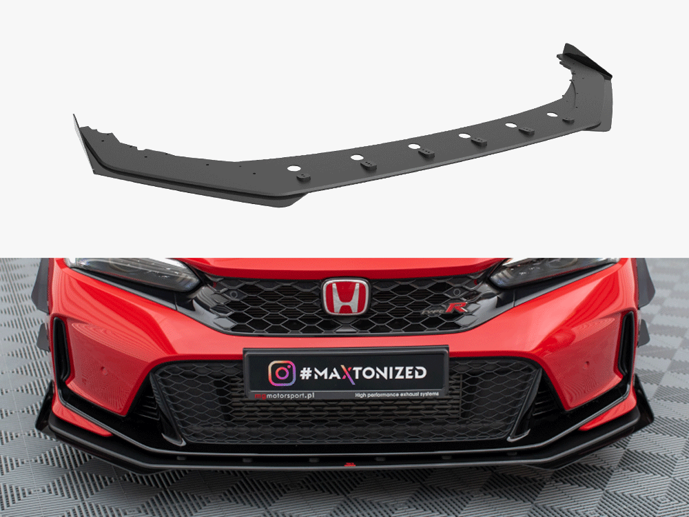 Street PRO Front Splitter + Flaps Honda Civic Type-R Mk 11