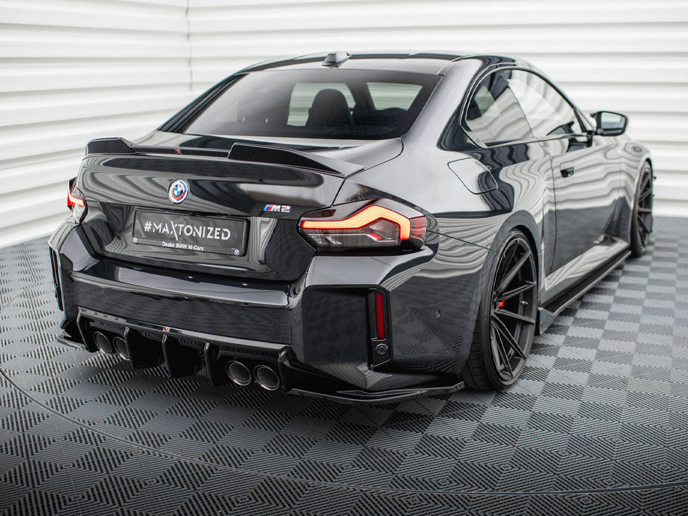 Rear Side Splitters V.3 (For rear valance v.1) BMW M2 G87