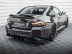 Rear Side Splitters V.3 (For rear valance v.1) BMW M2 G87