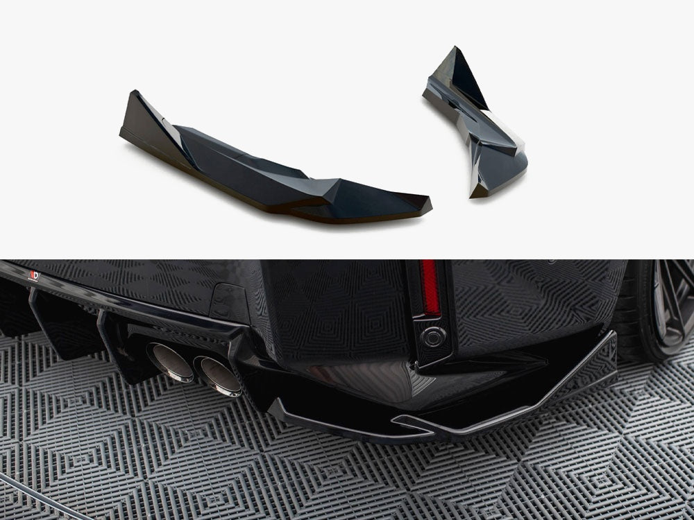 Rear Side Splitters V.4 (For rear valance v.1) BMW M2 G87