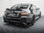 Rear Side Splitters V.4 (For rear valance v.1) BMW M2 G87