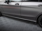Street PRO Side Skirts Diffusers Mercedes-AMG C63 Sedan / Estate W205 Facelift