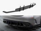 Street PRO Rear Diffuser Mercedes-AMG C63 Sedan / Estate W205 Facelift