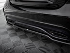 Rear Splitter (Vertical Bars) Mercedes-Benz A AMG-Line W176 Facelift