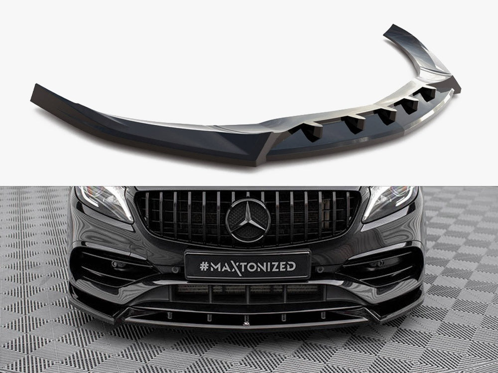 Front Splitter V.2 Mercedes-Benz A AMG-Line W176 Facelift