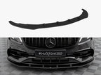 Street PRO Front Splitter Mercedes-Benz A AMG-Line W176 Facelift - Black-Red