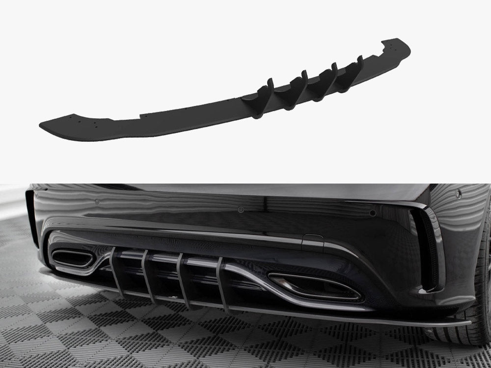 Street PRO Rear Diffuser Mercedes-Benz A AMG-Line W176 Facelift
