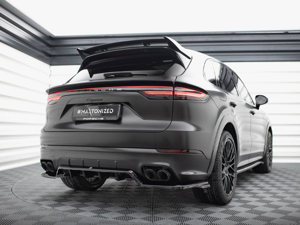 Rear Splitter (Vertical Bars) Porsche Cayenne Sport Design Mk3