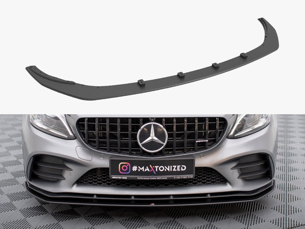 Street PRO Front Splitter Mercedes-AMG C43 Coupe C205 Facelift