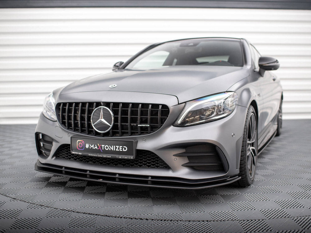 Street PRO Front Splitter Mercedes-AMG C43 Coupe C205 Facelift