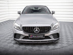 Front Splitter V.1 Mercedes-AMG C43 Coupe / Sedan / Estate C205 / W205 / S205 Facelift