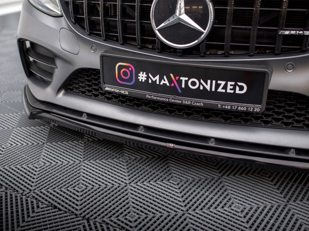 Front Splitter V.1 Mercedes-AMG C43 Coupe / Sedan / Estate C205 / W205 / S205 Facelift