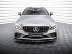 Front Splitter V.2 Mercedes-AMG C43 Coupe / Sedan / Estate C205 / W205 / S205 Facelift