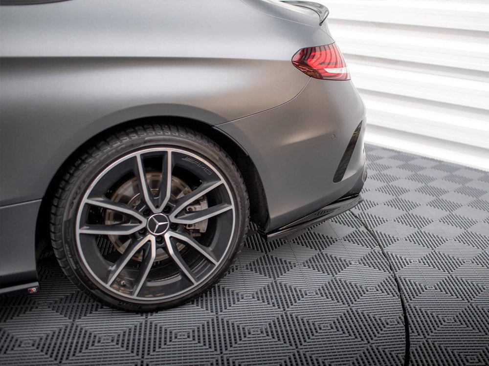 Rear Splitter (Vertical Bars) Mercedes-AMG C43 Coupe C205 Facelift
