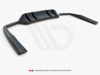 Rear Splitter (Vertical Bars) Mercedes-AMG C43 Coupe C205 Facelift