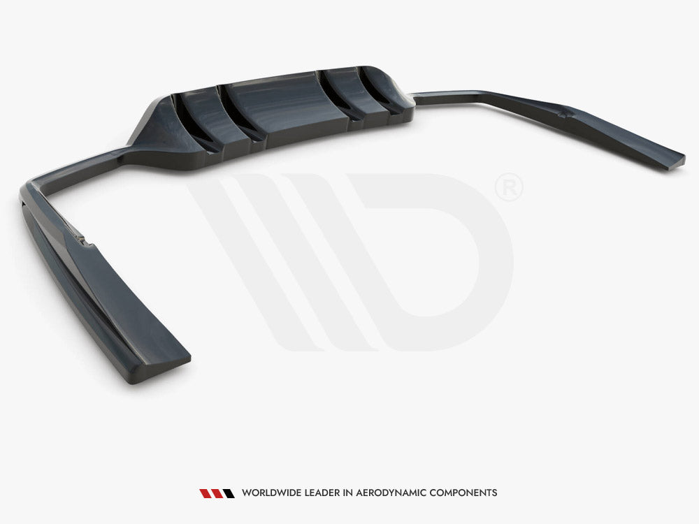 Rear Splitter (Vertical Bars) Mercedes-AMG C43 Coupe C205 Facelift