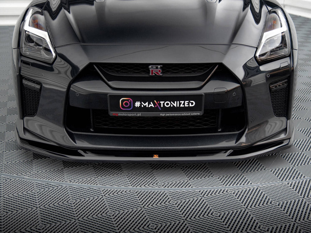 Front Splitter Nissan Gt R R35 Front Splitter V.1 Nissan GTR R35 2nd Facelift – Mod Central