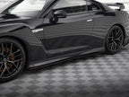 Street PRO Side Skirts Diffusers Nissan GTR R35 2nd Facelift