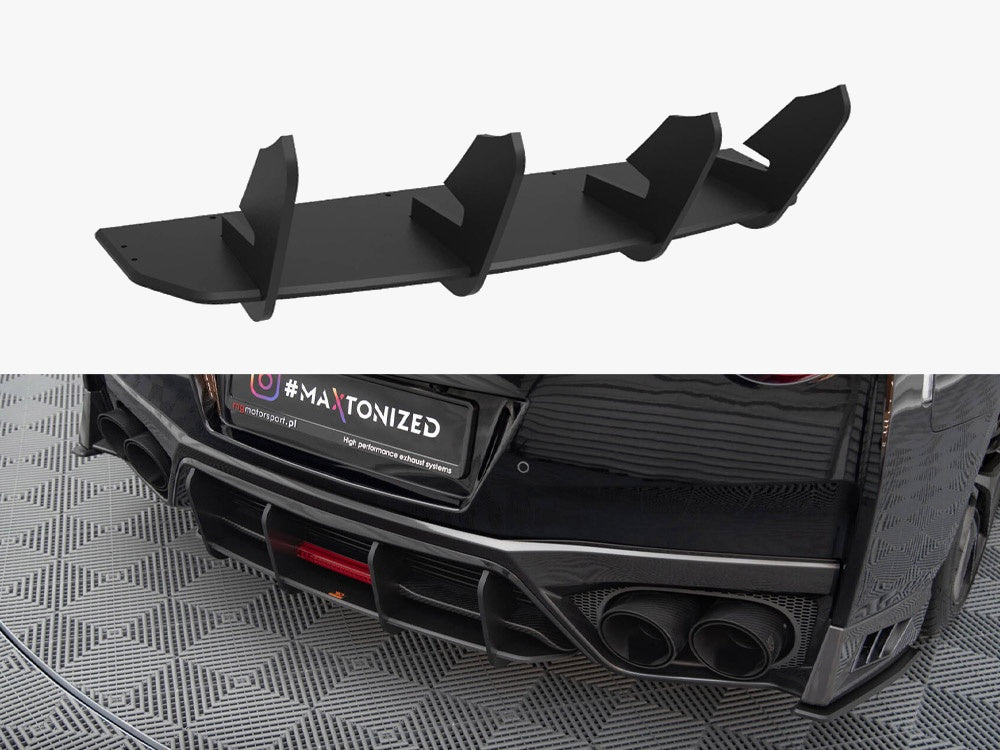 Street PRO Rear Diffuser Nissan GTR R35 2nd Facelift