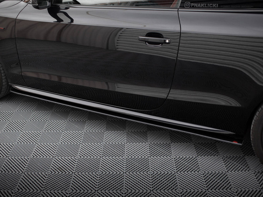 Street PRO Side Skirts Diffusers Audi A5 / A5 S-Line / S5 Coupe / Cabrio 8T / 8T Facelift