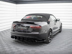 Street Pro Rear Side Splitters + Flaps Audi S5 / A5 S-Line Coupe / Cabrio 8T