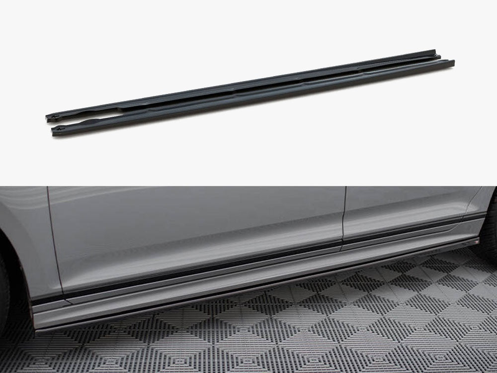Side Skirts Diffusers Volkswagen Passat R-Line B8 Facelift