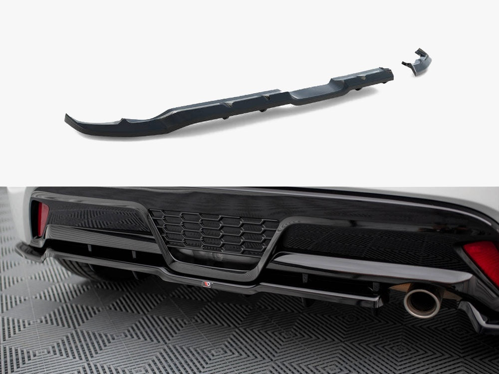Rear Splitter (Vertical Bars) Toyota Yaris GR Sport Mk4