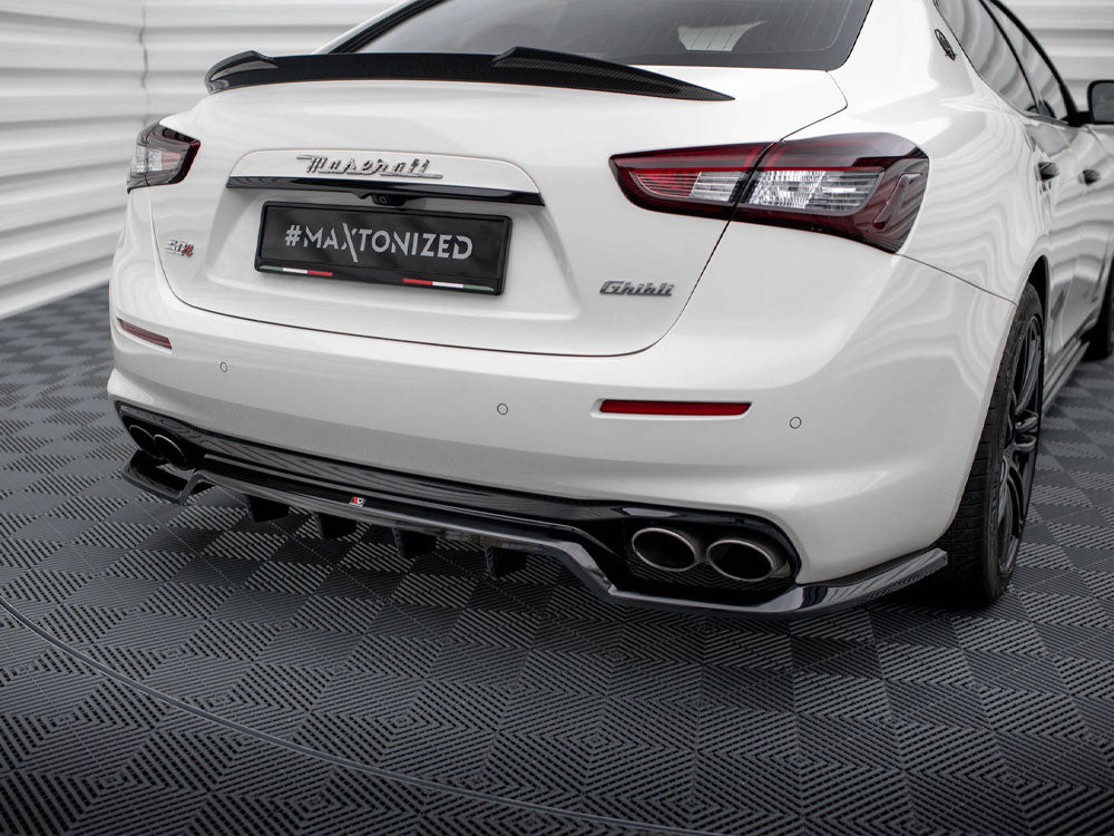 Rear Splitter (Vertical Bars) Maserati Ghibli Mk3 Facelift