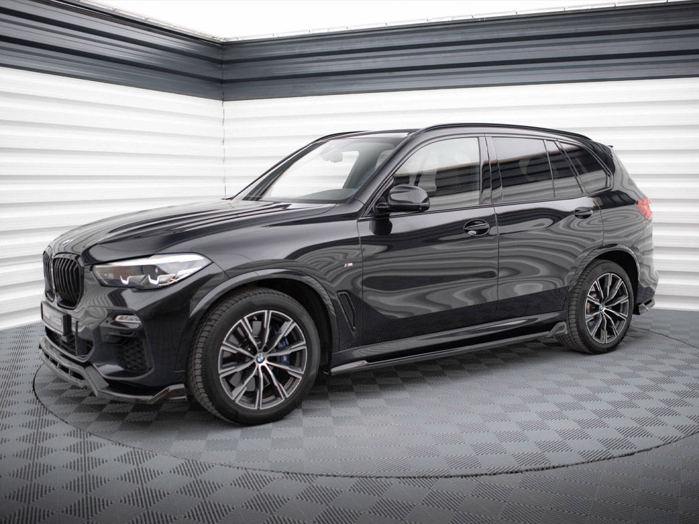 Side Skirts Diffusers V.2 BMW X5 M-Sport G05