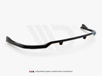 Central Rear Splitter (Vertical Bars) BMW X7 M-Pack G07 Facelift