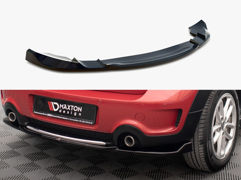 Central Rear Splitter Mini Cooper Countryman R60 Facelift