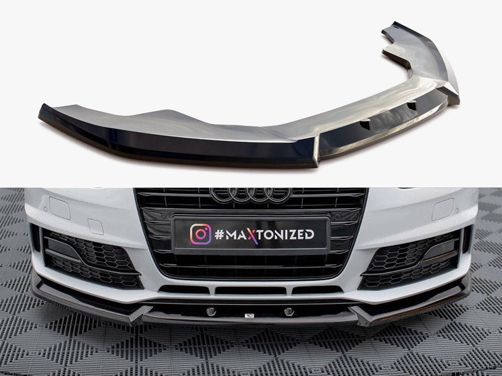 Front Splitter V.1 Audi A4 Competition B8 Facelift