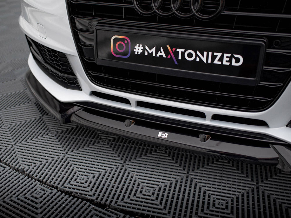 Front Splitter V.1 Audi A4 Competition B8 Facelift