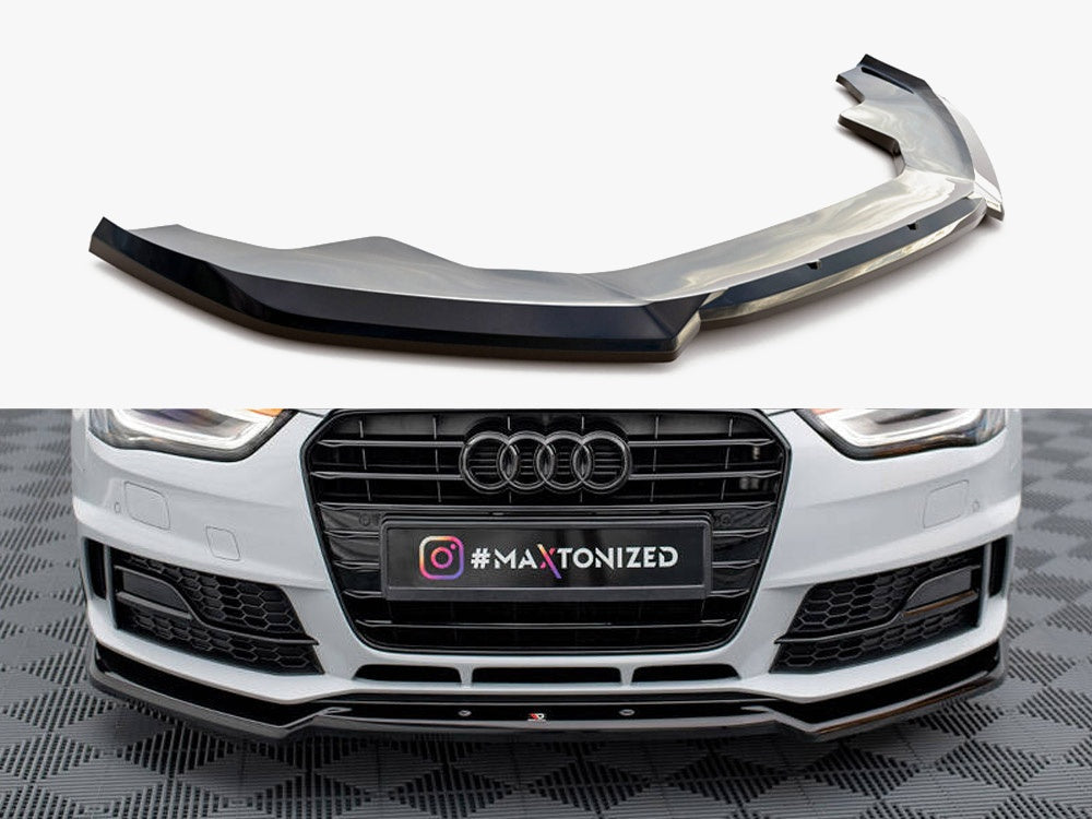 Front Splitter V.2 Audi A4 Competition B8 Facelift
