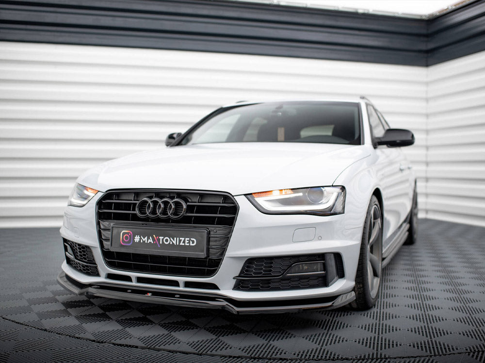 Front Splitter V.2 Audi A4 Competition B8 Facelift