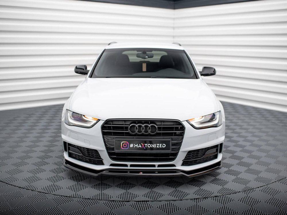 Front Splitter V.2 Audi A4 Competition B8 Facelift