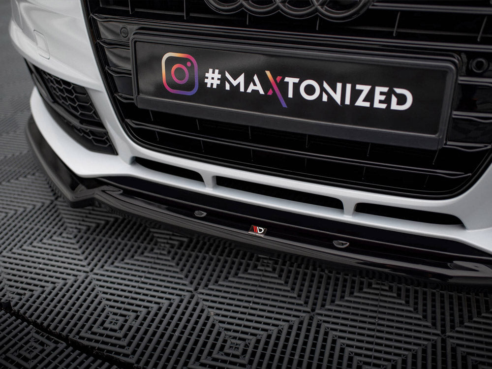 Front Splitter V.2 Audi A4 Competition B8 Facelift