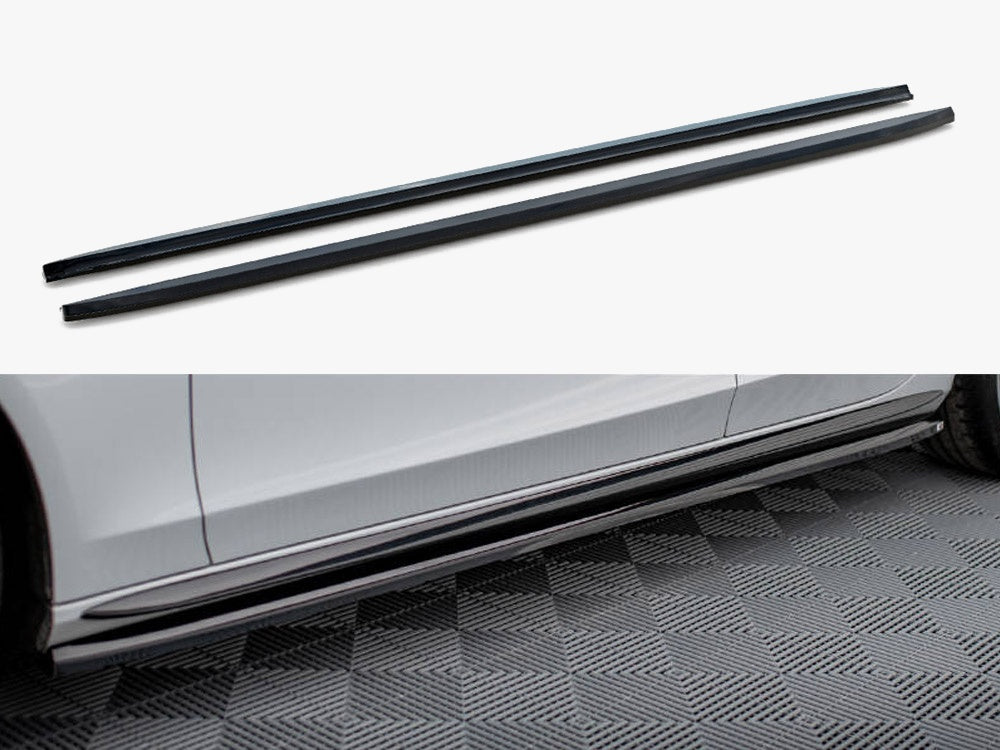 Side Skirts Diffusers V.3 Audi A4 / A4 S-Line / S4 B8