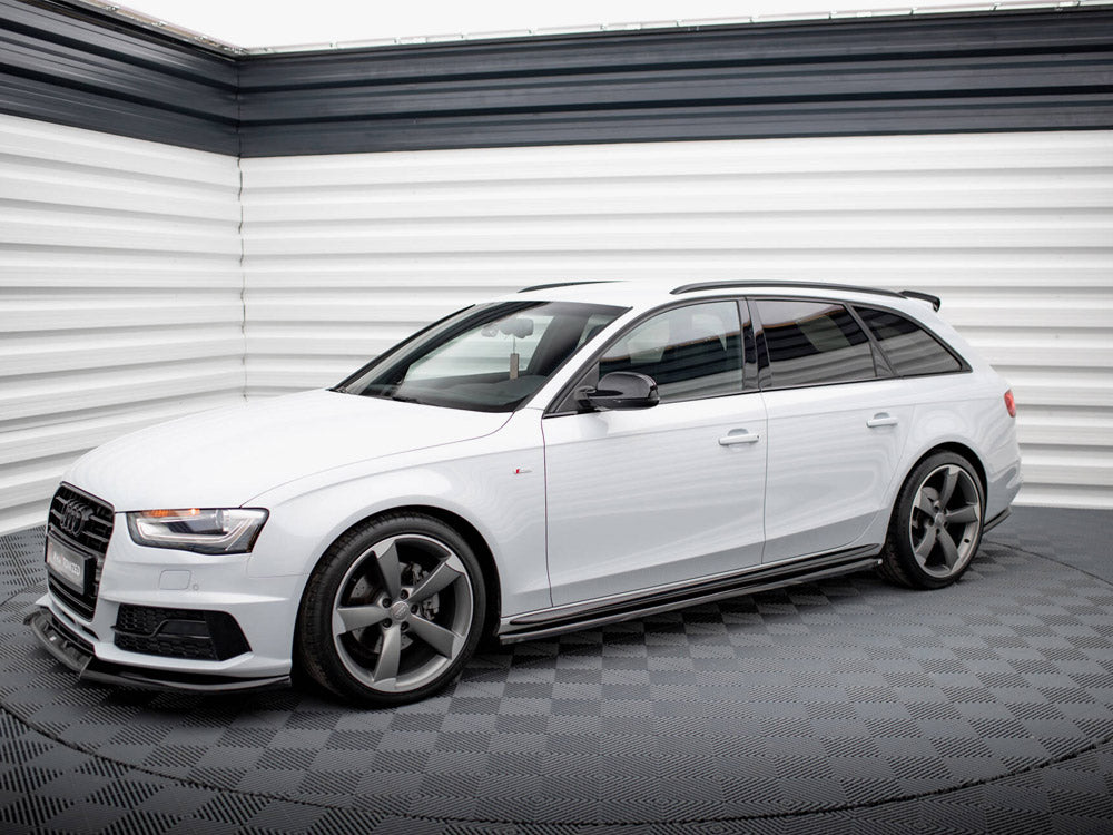 Side Skirts Diffusers V.3 Audi A4 / A4 S-Line / S4 B8